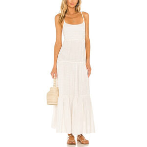 L*Space White Maxi Dress